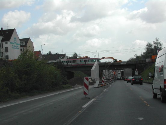 Ansicht von der Autobahn