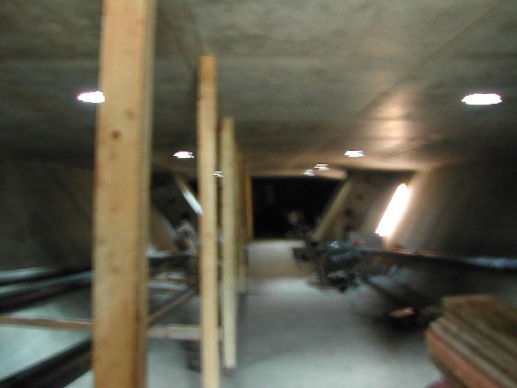 im Innern der Wehretalbrücke