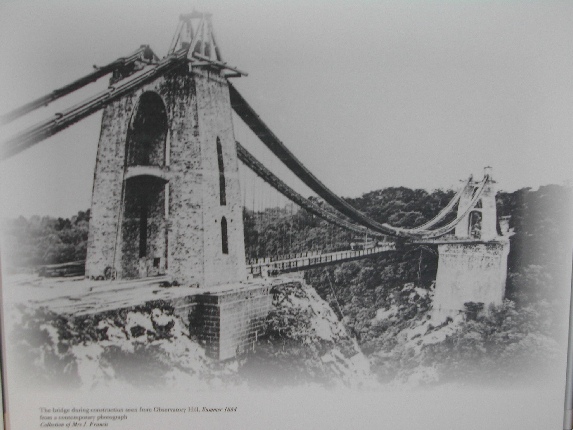 im Visitor Center: Bild der Bauphase