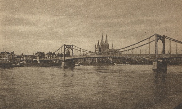 Zustand der Brücke vor dem 2. Weltkrieg