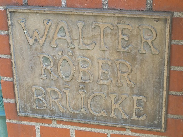 Walter Röber Brücke Panke Wiesenweg