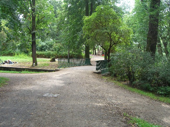 Pankebrücke Schloßpark Niederschönhausen Nord