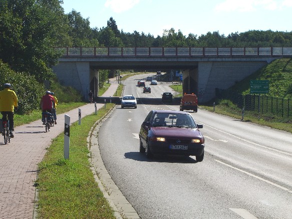 A10Brücke Abfahrt Erkner