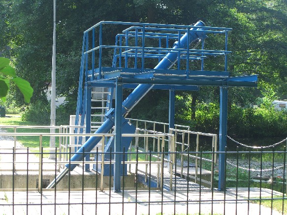 Finowkanalumlaufbrücke Hydraulisches Wehr Wolfswinkel