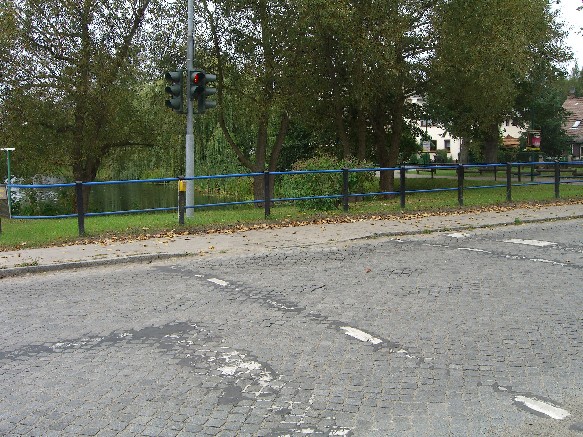 B109 in Zerpenschleuse