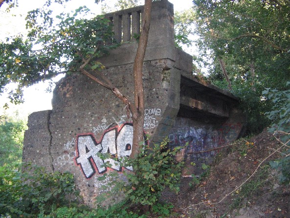 Widerlager ehem.Brücke