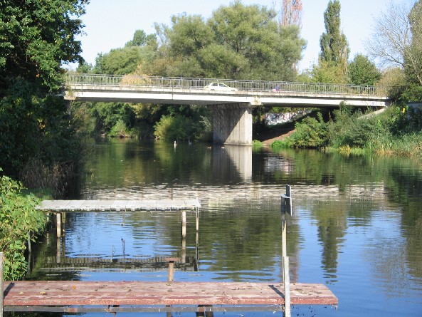 Straßenbrücke Saarlandstraße