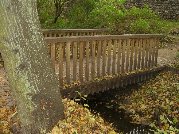 Festungsgrabenbrücke östl. der Stadtmauer