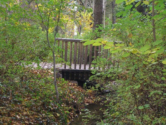 Festungsgrabenbrücke östl. der Stadtmauer