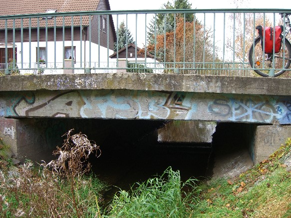 Straßenbrücke Rudelsburgstraße Luchgraben