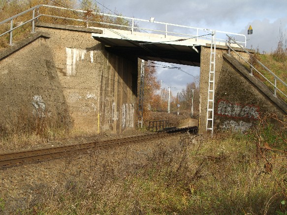 EÜ / EU am Karower Kreuz nahe Luchgraben