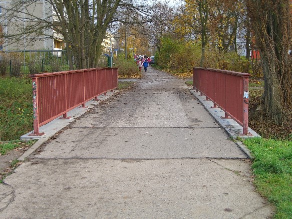 Pankebrücke verl. Franz - Schmidt Straße