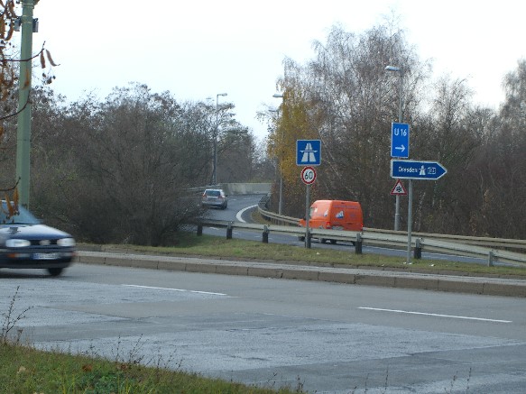 EU / A13 Auffahrt non Ost und der B96a