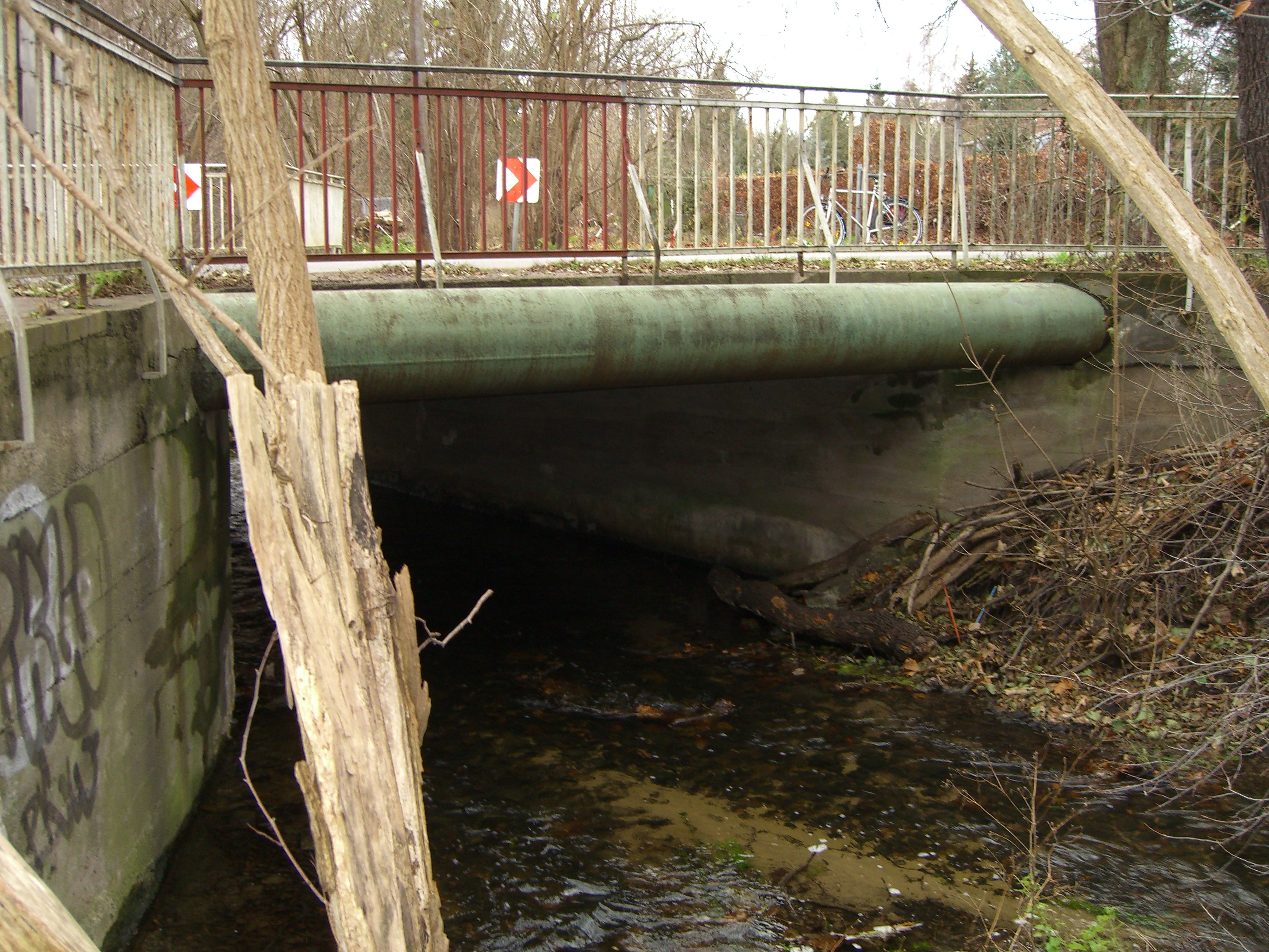 FMF- Brücke Kiefernweg- Waldring in Bruchmühle