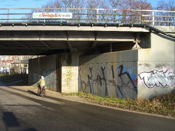 EÜ BAR / Kastanienallee am Bf. Mühlenbeck-Mönchmühle