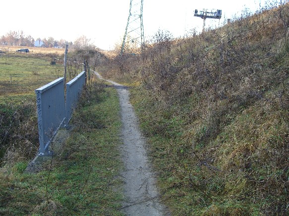 Tegeler Fließ Brücke BAR, S8 und Fußweg in Mühlenbeck