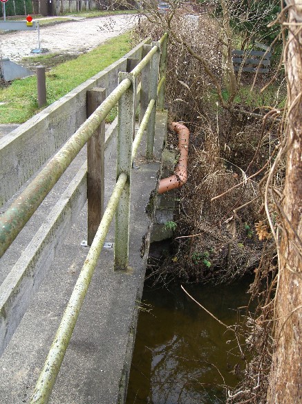 Tegeler Fließ Brücke Eschenallee Mühlenbeck Mönchmühle
