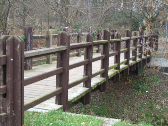 1. Heidekampgrabenbrücke am ehem. Grenzweg