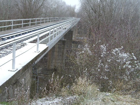 EÜ nördliches Industriegleis / Mühlenfließ Rüdersdorf