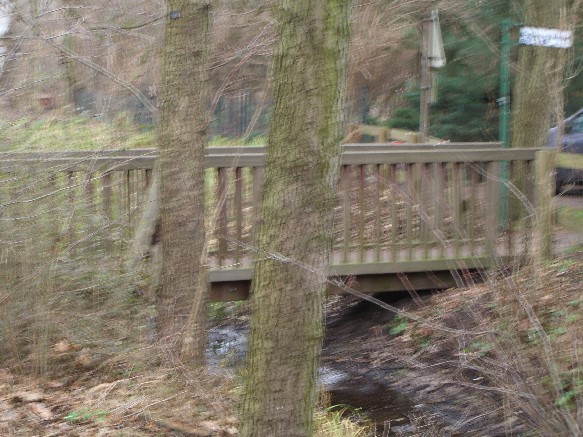 Rudower Fließbrücke zum Am Erlenring