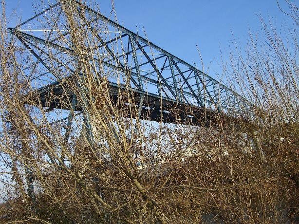 Rohrbrücke über den Charlottenburger Verbindungskanal