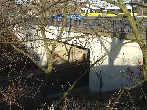 Beuselstraßenbrücke Berliner Großmarkt Nordzufahrt