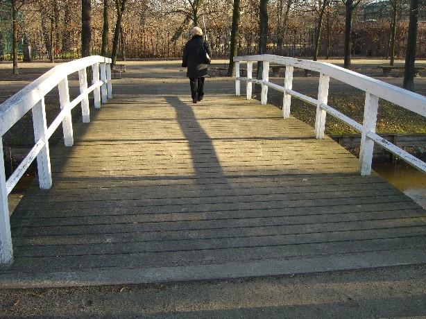 Schloßgartenbrücke SO Friedrichsfelde im Tierpark Berlin