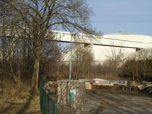 Förderbrücke Ost Kalksteinverarbeitungswerk Rüdersdorf in Herzfelde
