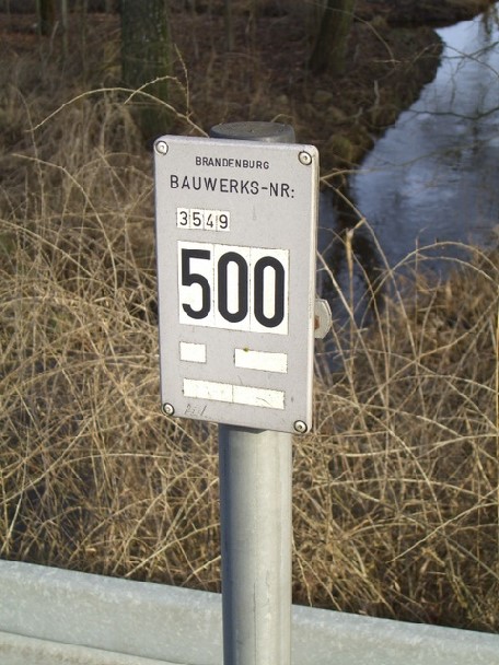B1 / B5 Brücke Heidekrug über die Stöbber
