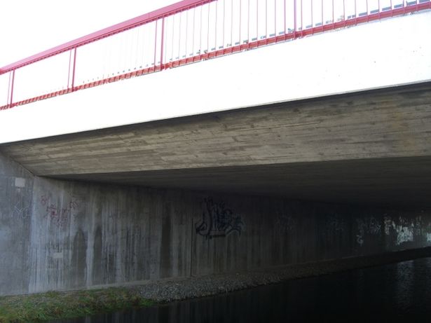 A 10 Brücke / Spreehochwassergraben 100m NO von BAS 40537