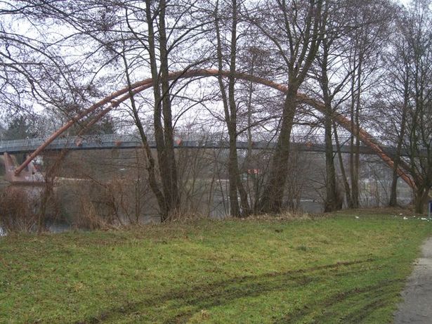 Saatwinkler Damm Steg ü. den Hohenzollernkanal