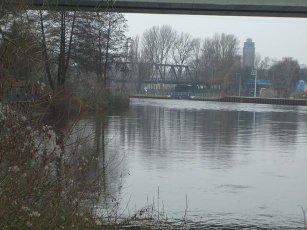 Fußwegbrücke am Spreenordufer Beim Nonnendamm