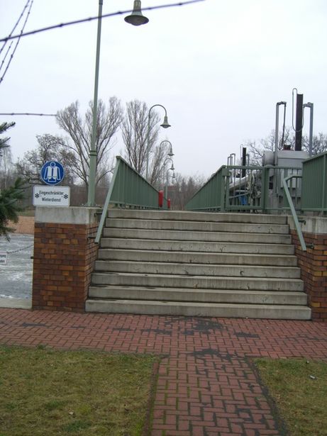 Wehrbrücke Charlottenburger Schleuse ü.d. Spree