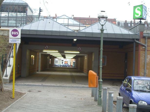 Westl Bf. Zugang Jungfernheide