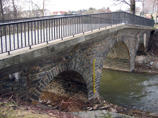 Wasserschlosss Klaffenbach/Zufahrtsbrücke