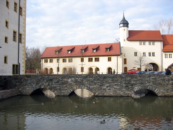 Wasserschloss Klaffenbach/Schlossbrücke