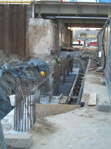 Baufortschritt an der BAS 39983