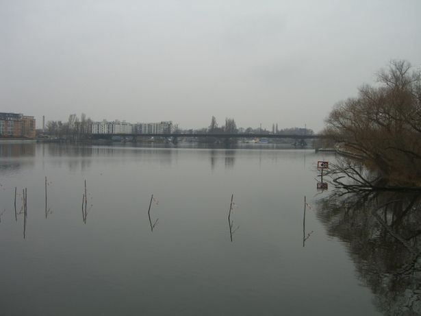 Wasserstadtbrücke über die Havel in Spandau