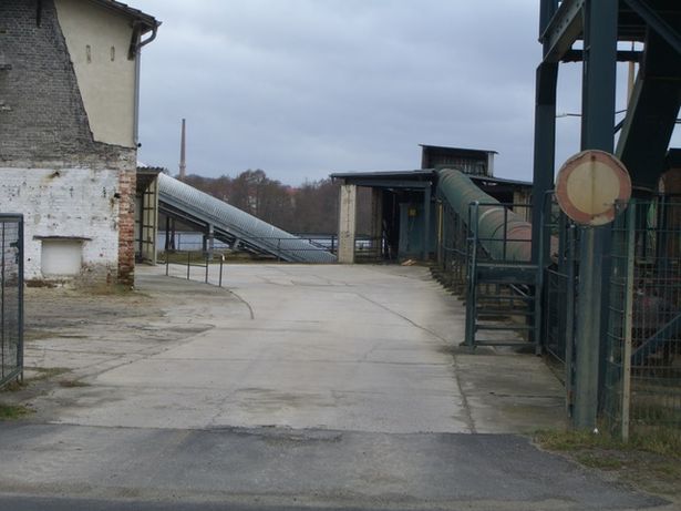 Förderbrücke Kalksteinbruch Niederlehme