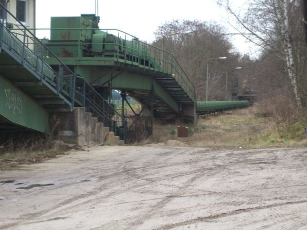 Förderbrücke Kalksteinbruch Niederlehme