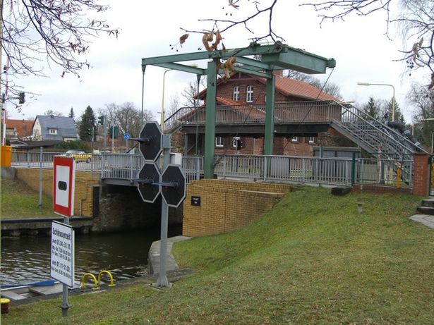 Zugklappbrücke Neue Mühle / Dahme