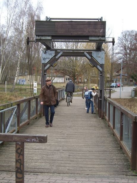 Zugklappbrücke Nottekanal Am Amtsgraben in KW