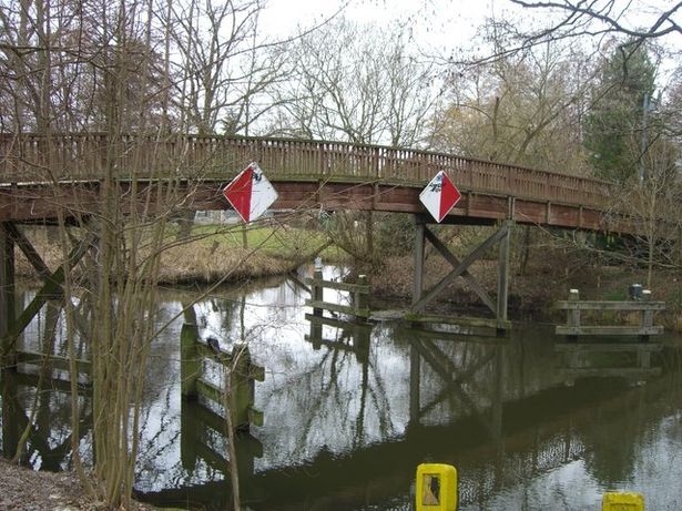 Rad- u. Fußwegbrücke ü.den Nottekanal Hermann-Voigtstraße in Königswusterhausen