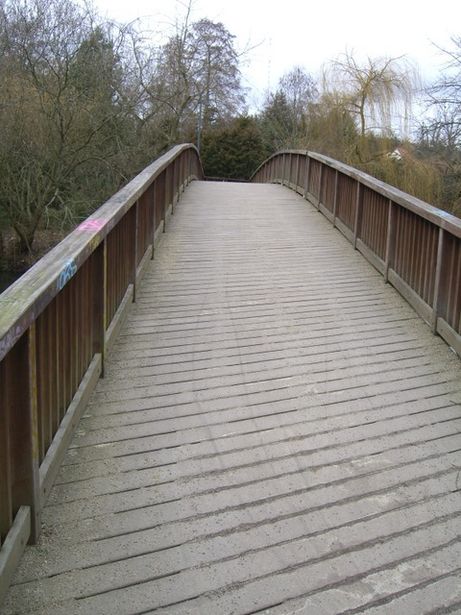 Rad- u. Fußwegbrücke ü.den Nottekanal Hermann-Voigtstraße in Königswusterhausen