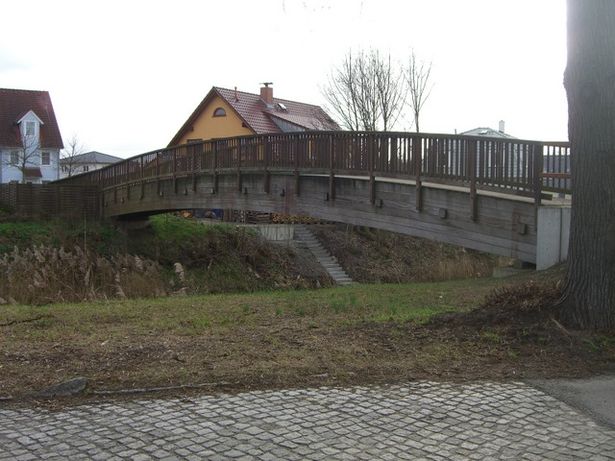 Baruther Vorstadtbrücke / Nottekanal in Mittenwalde