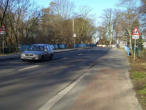 Granseer Straßenbrücke alte B96 / Schnelle Havels Mittendurchlauf in Sachsenhausen