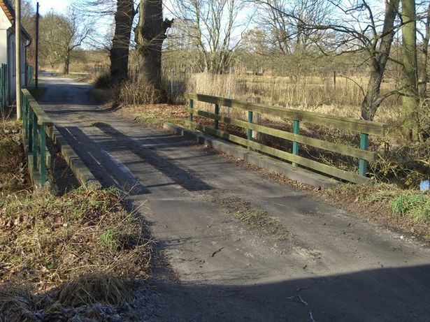 Schützenstraßenbrücke über Fließ zum Ruppiner Kanal im Bereich Oranienburg