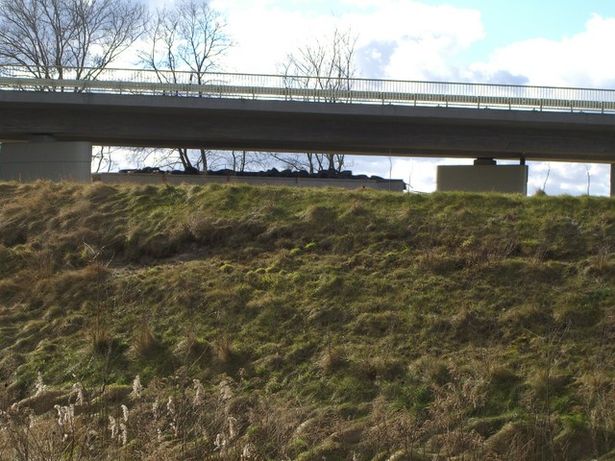 Annahofer Straßenbeücke / Bundesstraße 96 neu am Westrand von Oranienburg