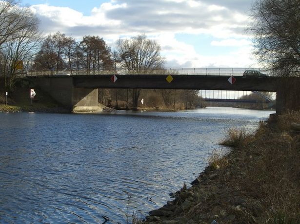 Ruppiner Chausseebrücke / Havel in Henningsdorf