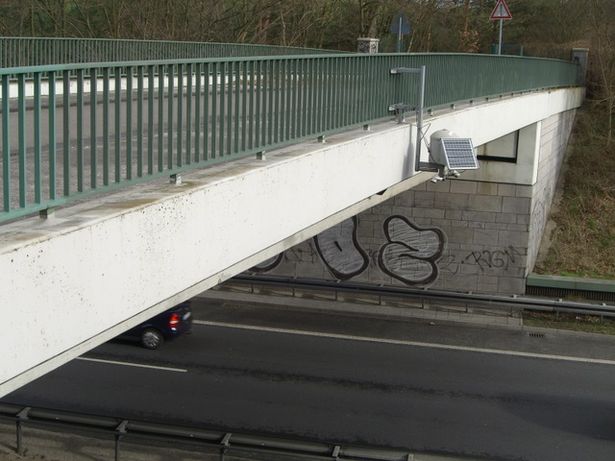 nördlichste Brücke Berlins an der A 111
